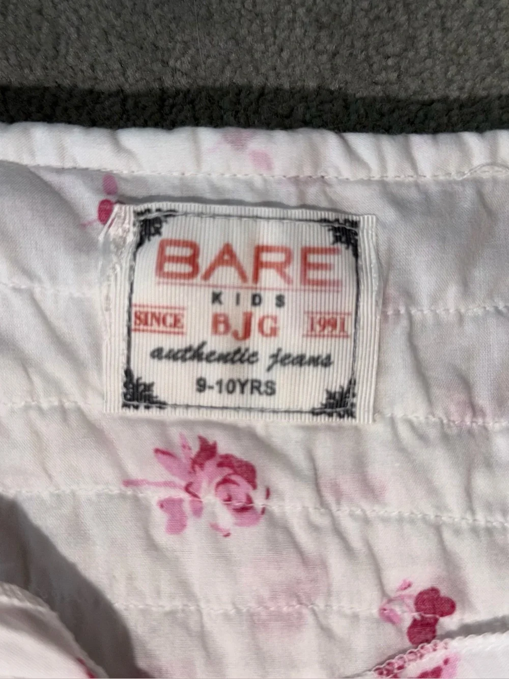 Bare Kids BJG Authentic Jeans lightweight white